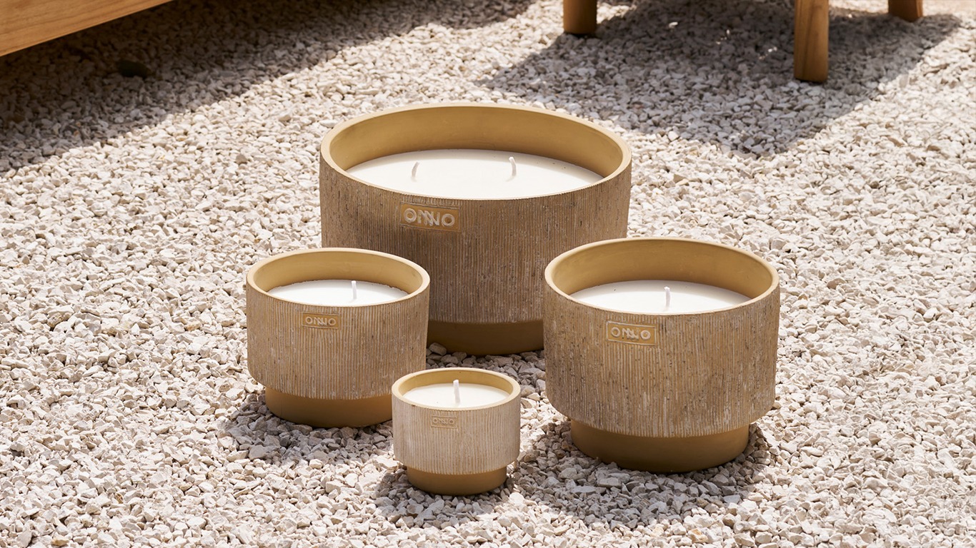 Velas para exterior